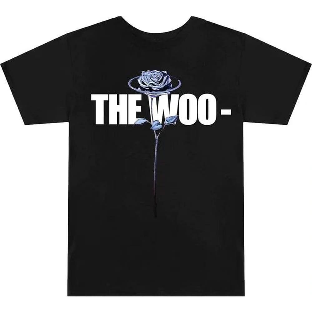 Vlone x Pop Smoke The Woo T-Shirt 'Black'