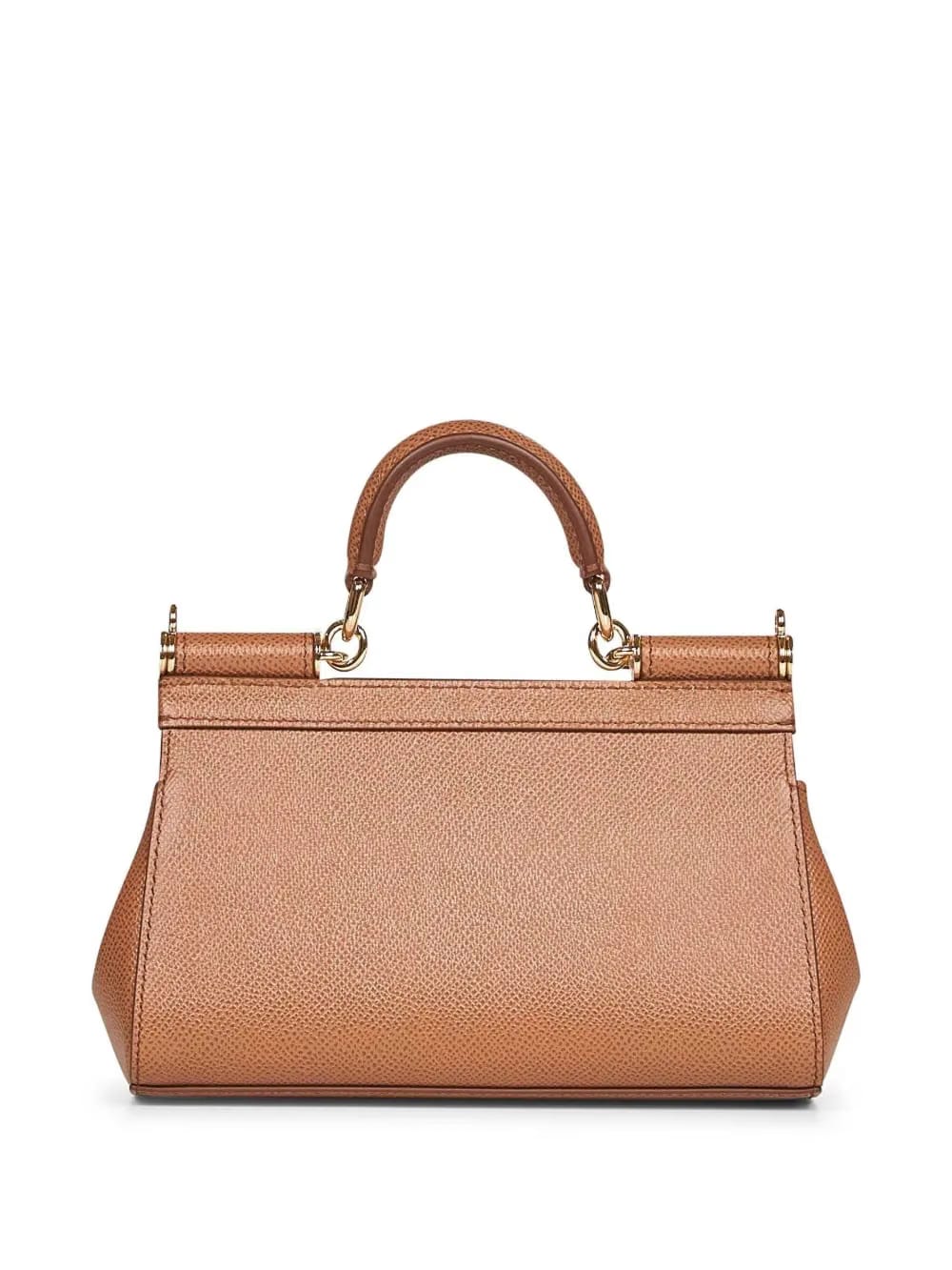 dauphine calf leather top handle bag