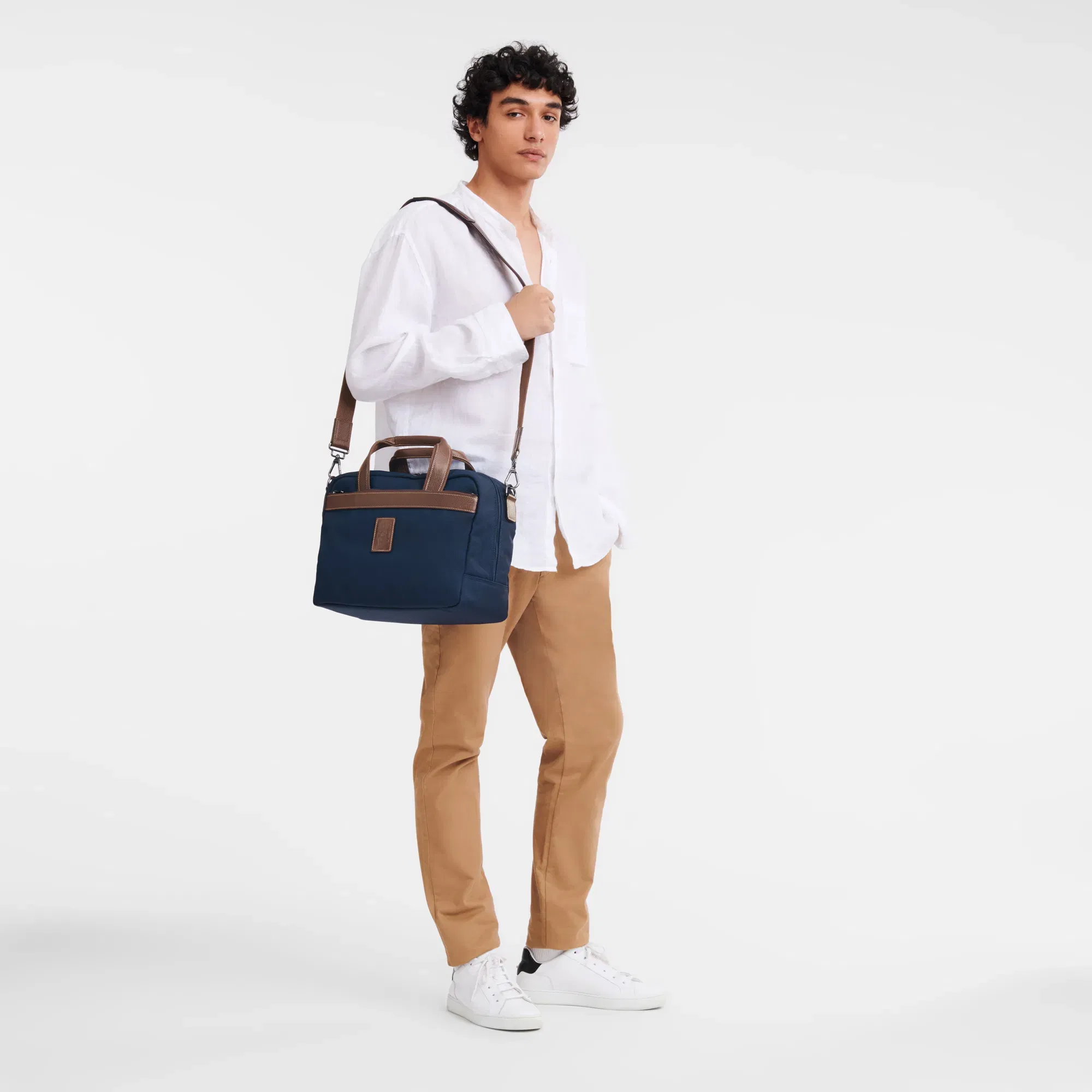Longchamp Boxford S Travel bag Blue