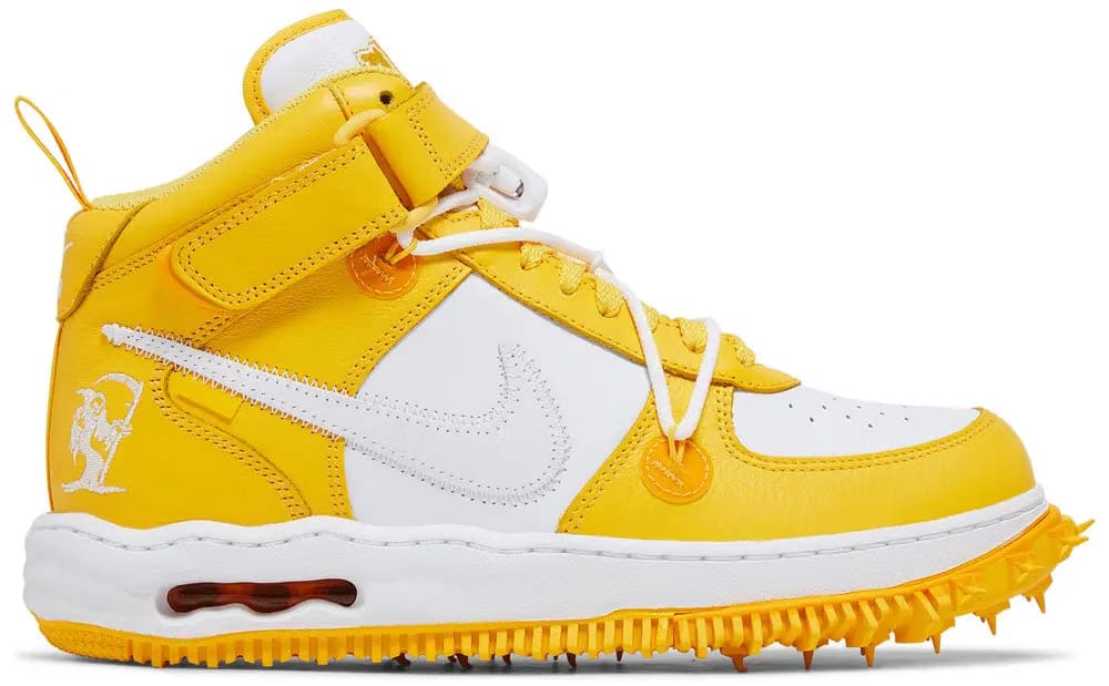 Off-White x Nike Air Force 1 Mid Varsity Maize