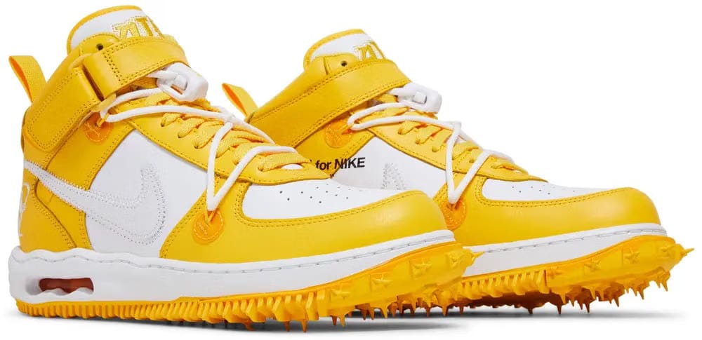Off-White x Nike Air Force 1 Mid Varsity Maize