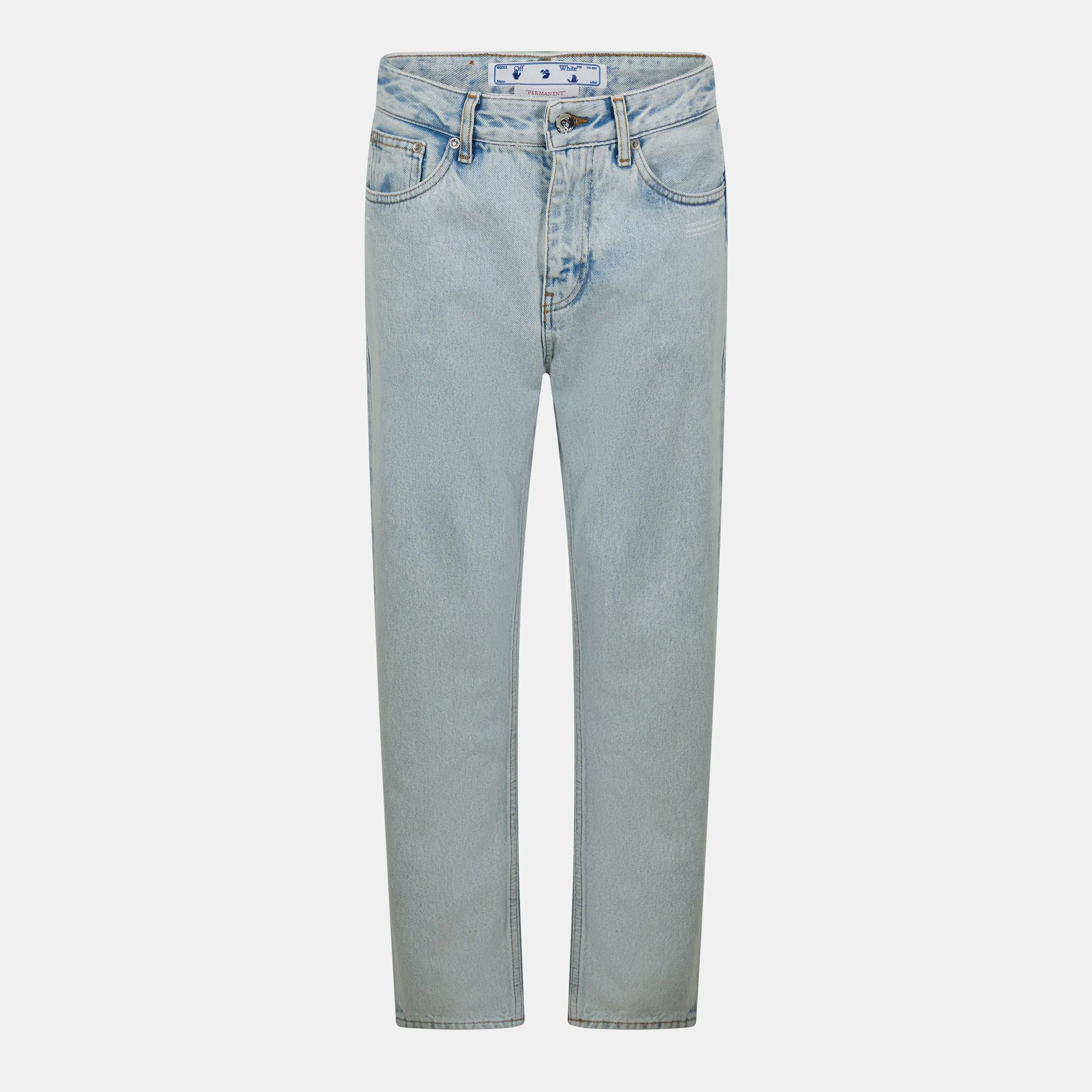 - Mid-Rise Straight Leg Jeans