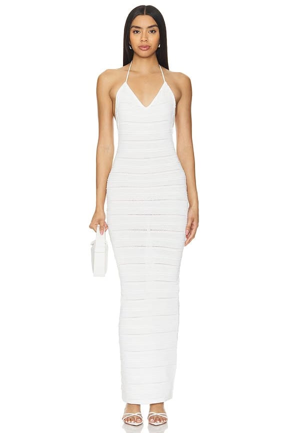 superdown Sloan Maxi Dress in White