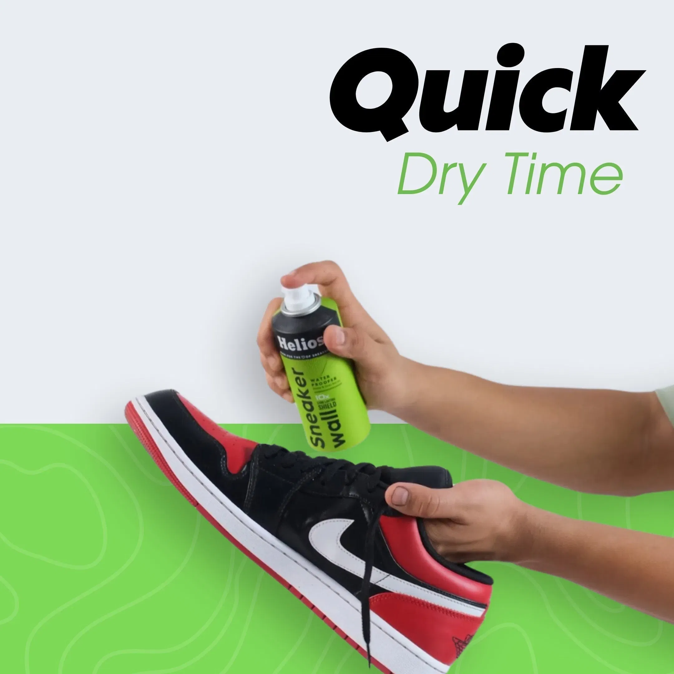 Helios Sneaker Wall Protect Spray | Water & Stain Barrier for Shoes | Shoe Water Proofer Spray | Available in 100 ml & 150 ml Sizes