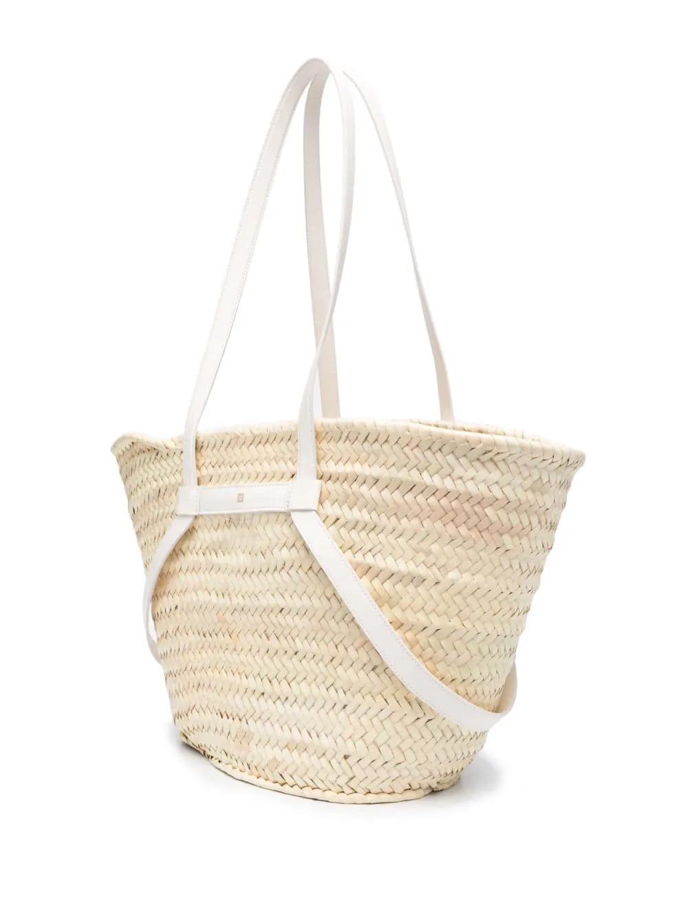 medium Voyou raffia basket bag