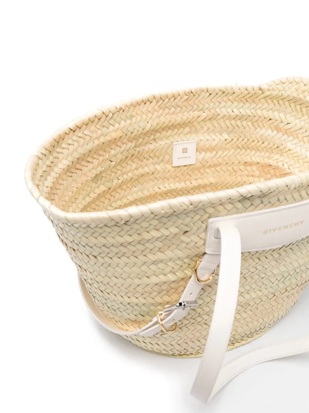 medium Voyou raffia basket bag