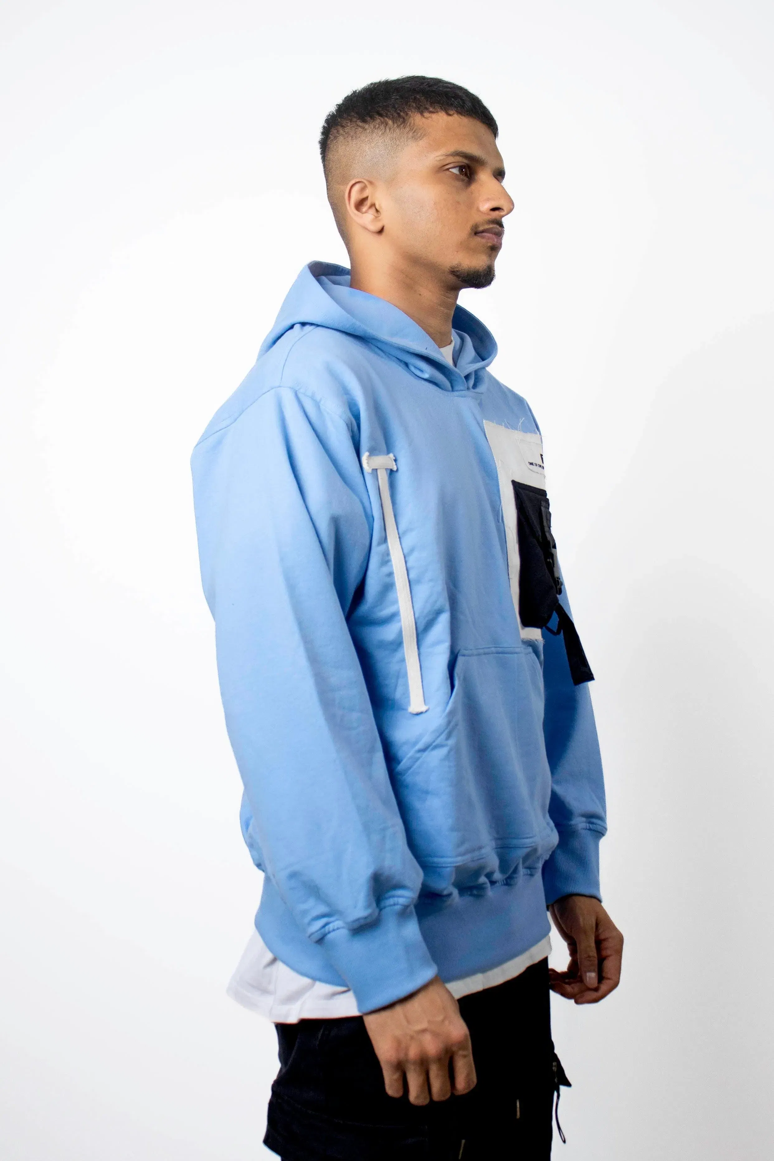 Boxy Sky Hoodie