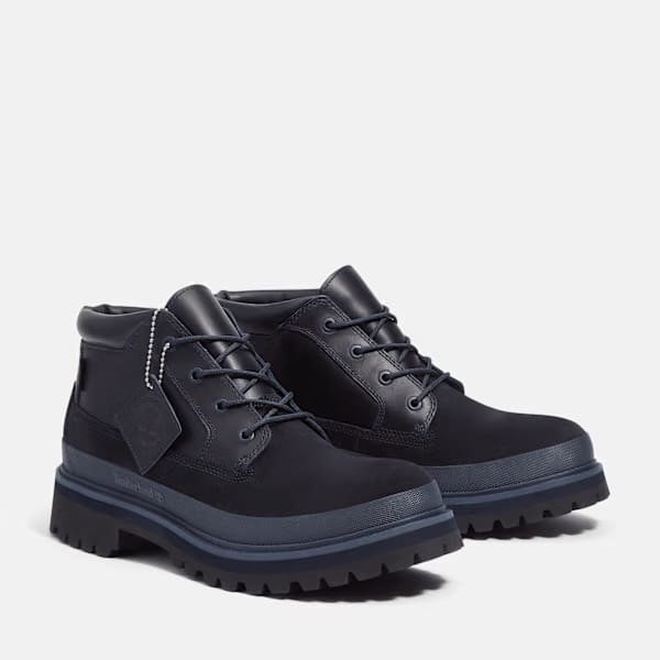 Timberland Downpour Gore-Tex Chukka Boot Dark Blue Suede Men'S