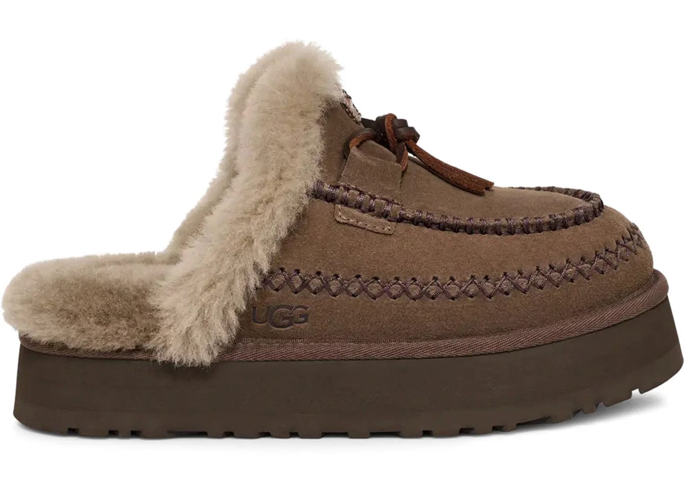 Ugg Disquette Alpine Slipper Hickory Womens