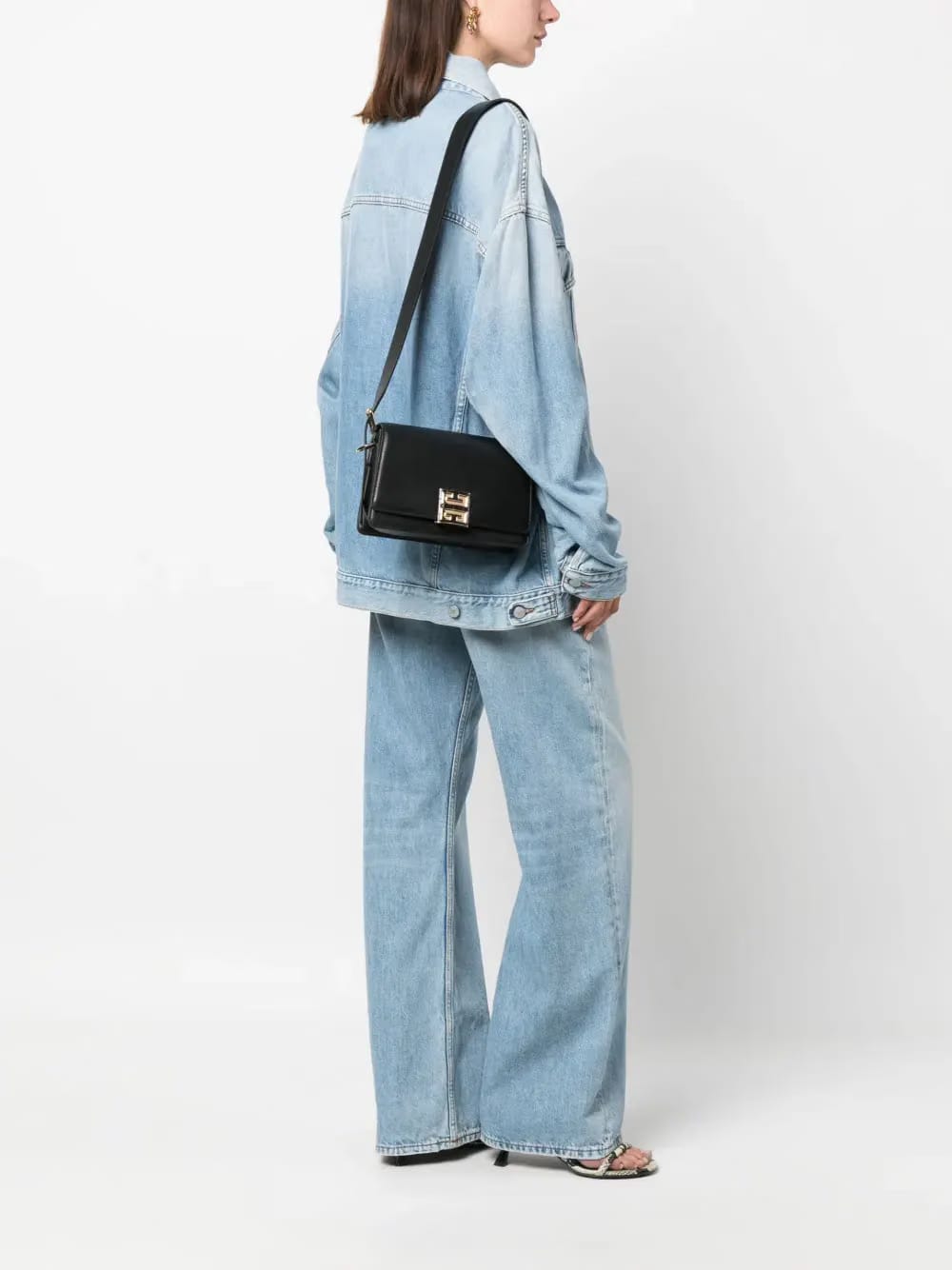 medium 4G leather crossbody bag