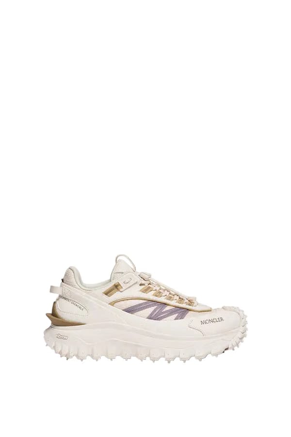 Moncler Trailgrip Sneakers White Ivory
