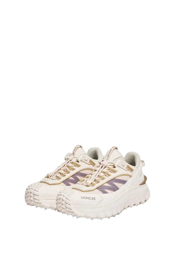 Moncler Trailgrip Sneakers White Ivory