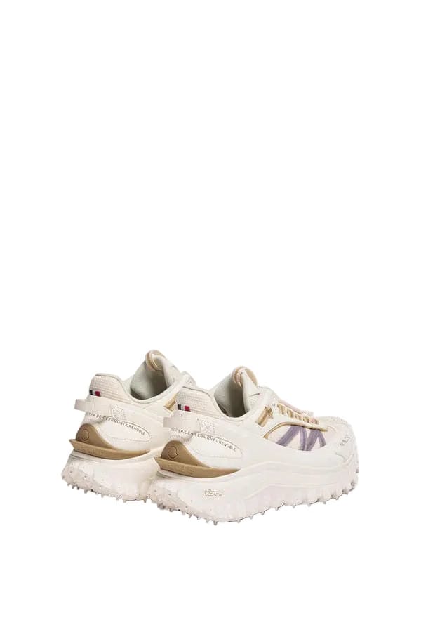 Moncler Trailgrip Sneakers White Ivory