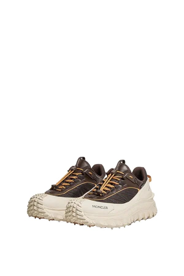 Moncler Trailgrip GTX Sneakers White & Brown