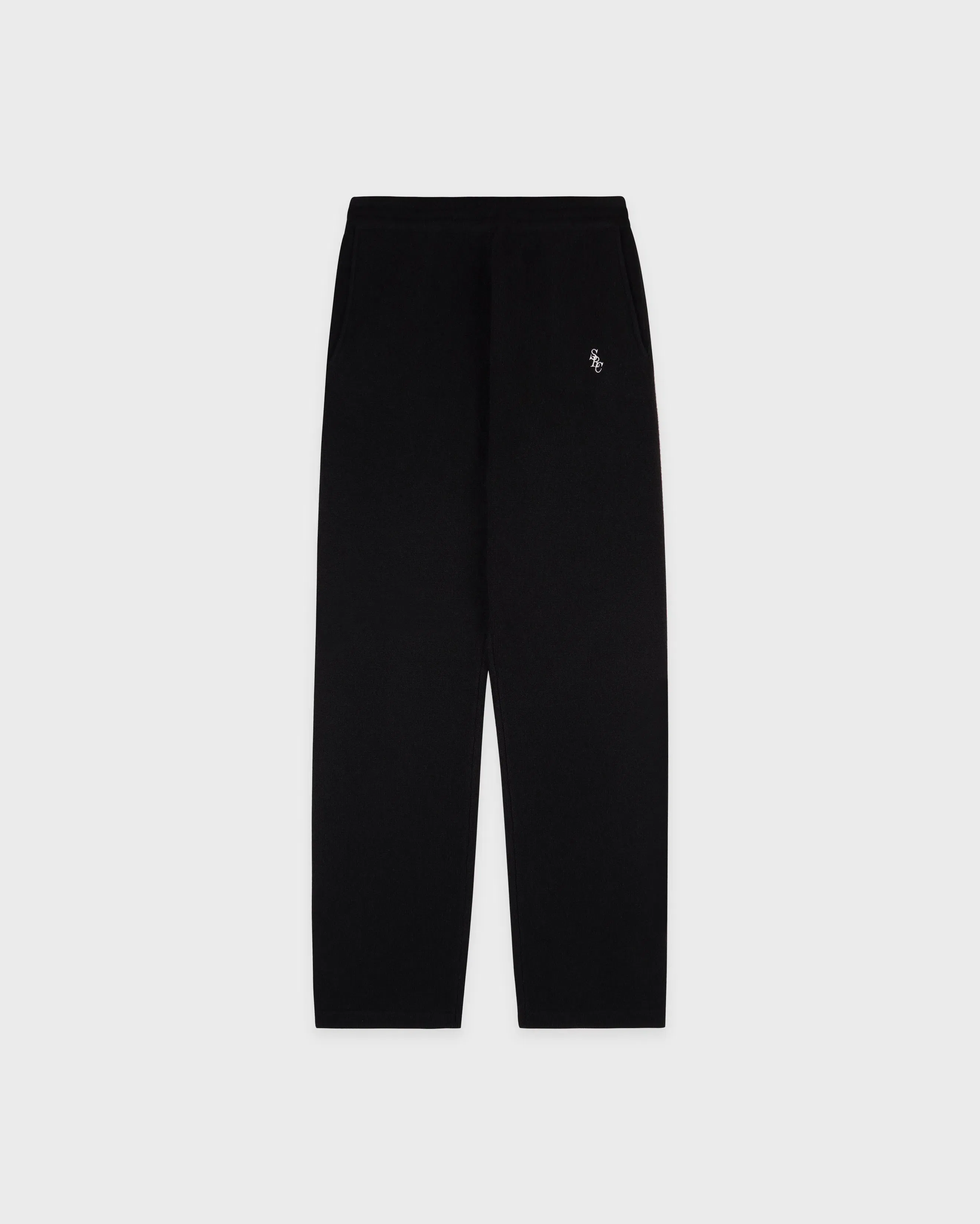 SRC Cashmere Trousers - Black/White
