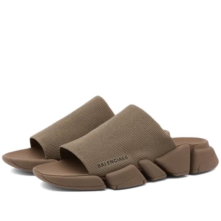 Balenciaga SPEED 2.0 SLIDE "Brown"
