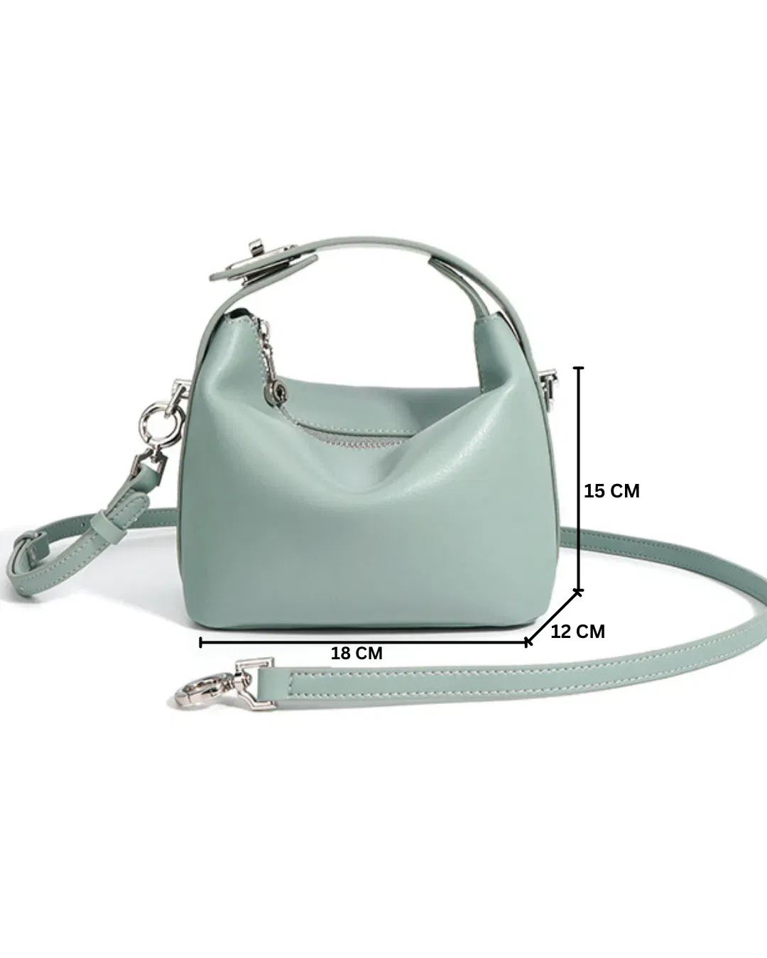 Liora - Ladies Leather Handbag | Ivory