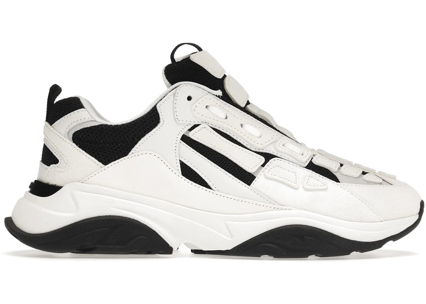 Amiri Bone Runner Black White
