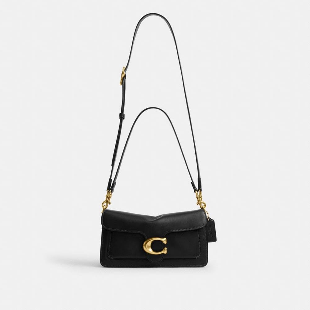 Coach Tabby Shoulder Bag 26 Brass Black