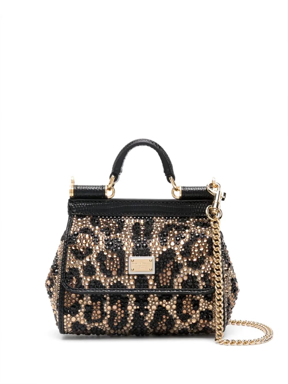 mini Sicily crystal tote bag