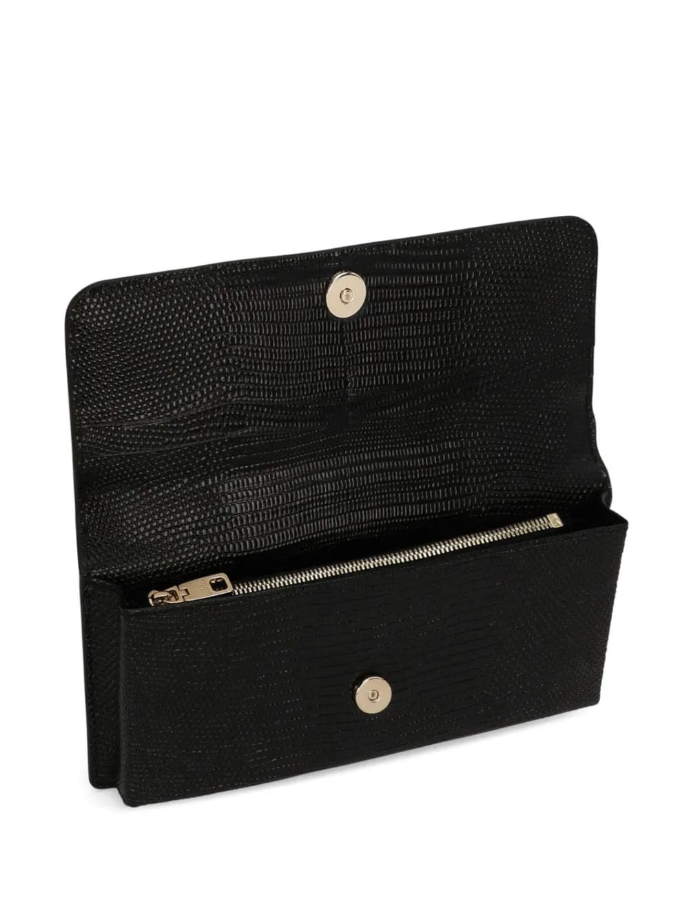 mini Sicily iguana-print leather bag