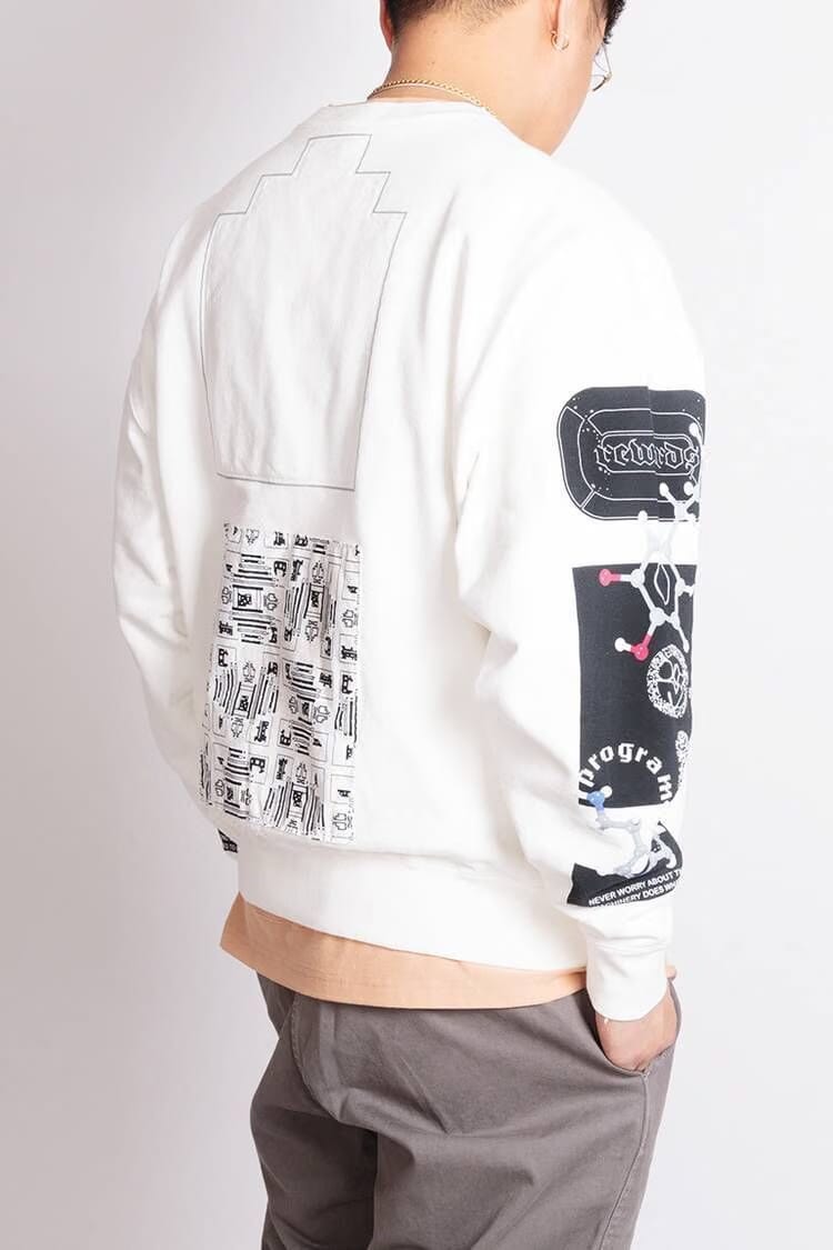 Cav Empt Sweatshirt Unisex White "Made in Japan"