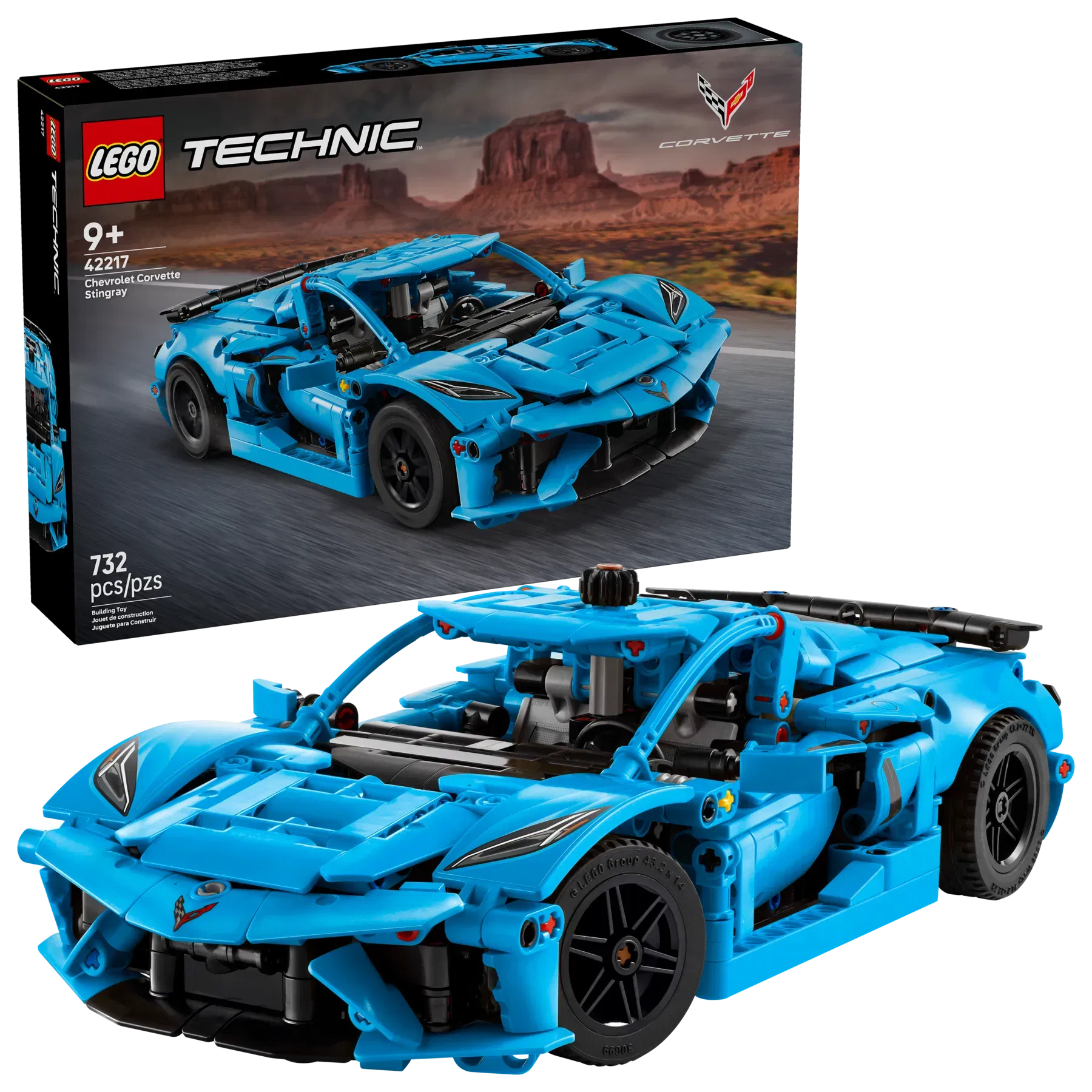 Lego Chevrolet Corvette Stingray Blue