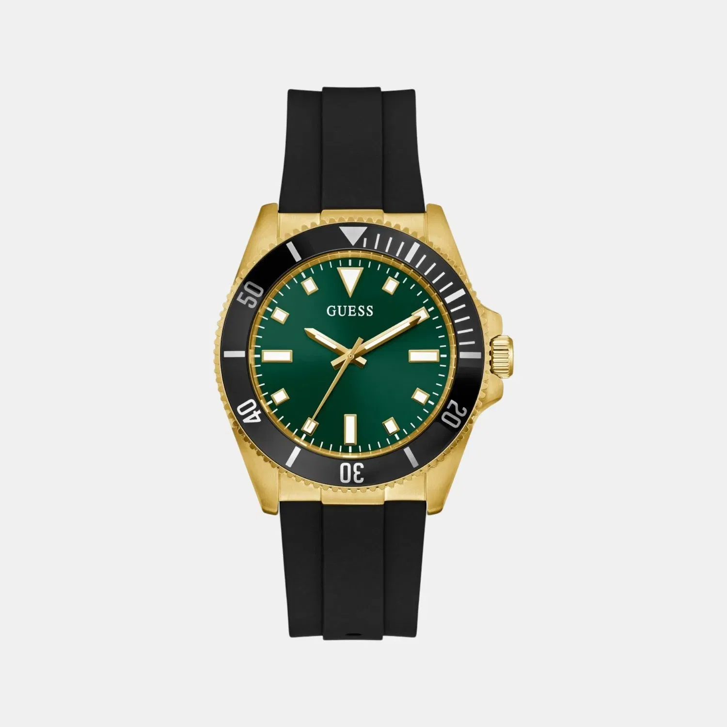 Guess GS Cliff Men Quartz Green Dial Analog Stainless Steel Gw0969G2