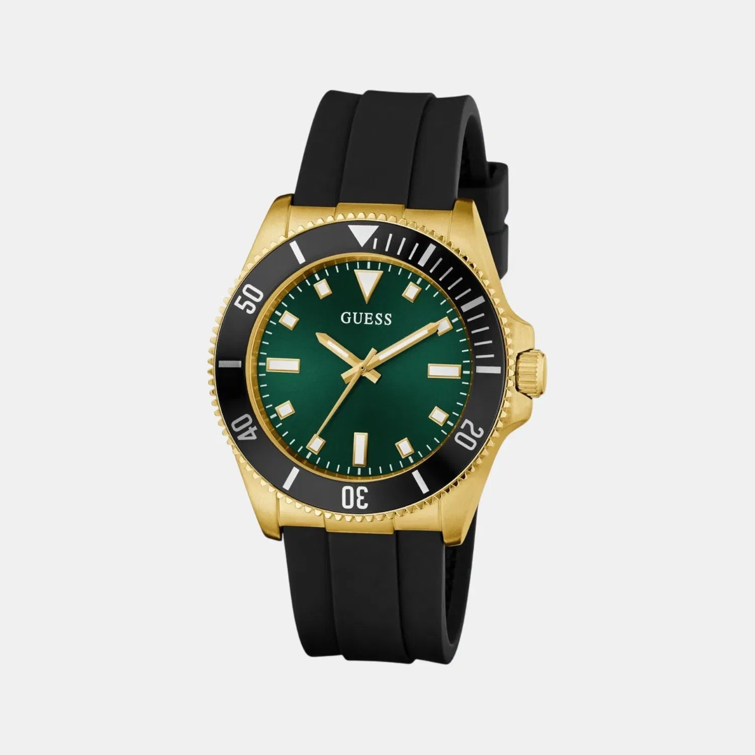 Guess GS Cliff Men Quartz Green Dial Analog Stainless Steel Gw0969G2