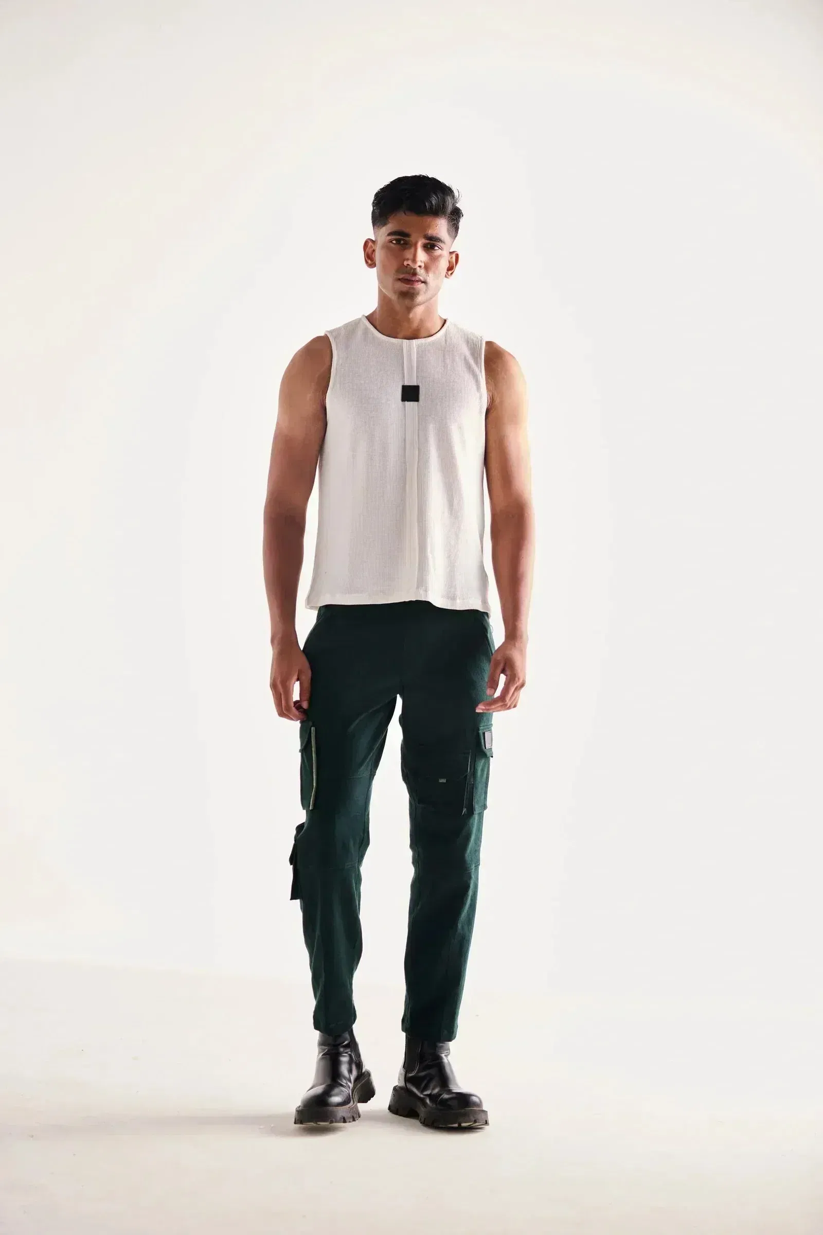 Waffle vest
