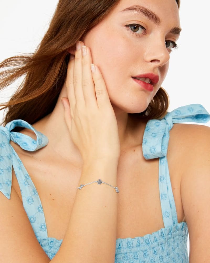 Spot The Spade Metal Scatter Bracelet