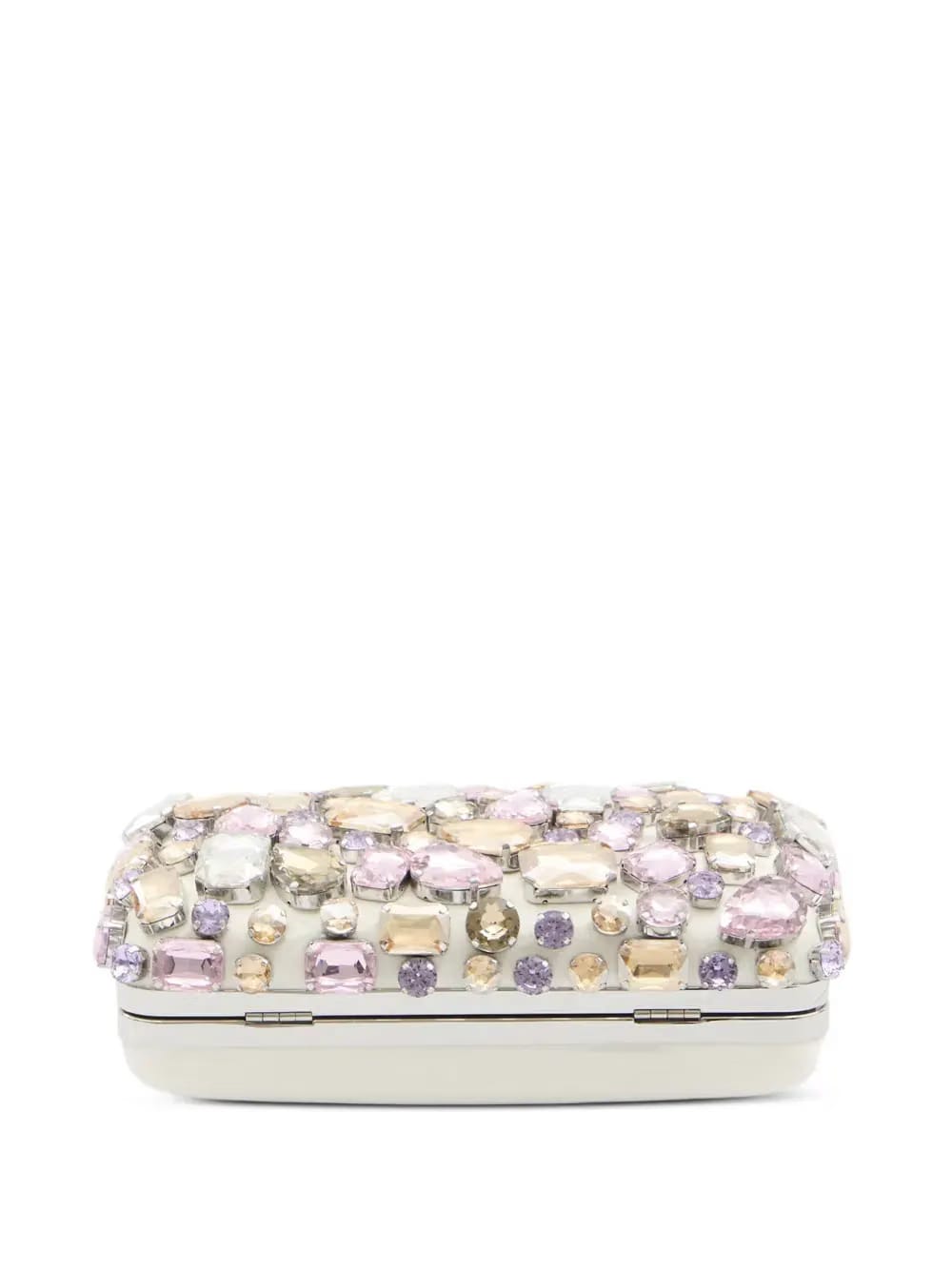 crystal-embellished clutch bag