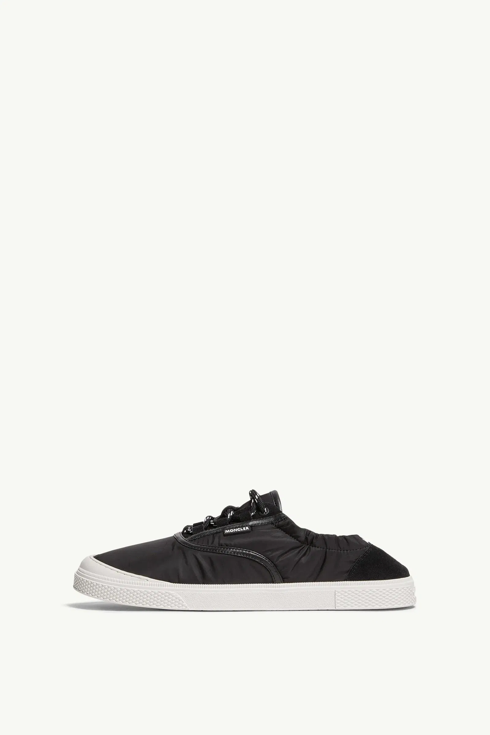 Moncler Vera Leisure Nylon Sneakers Black