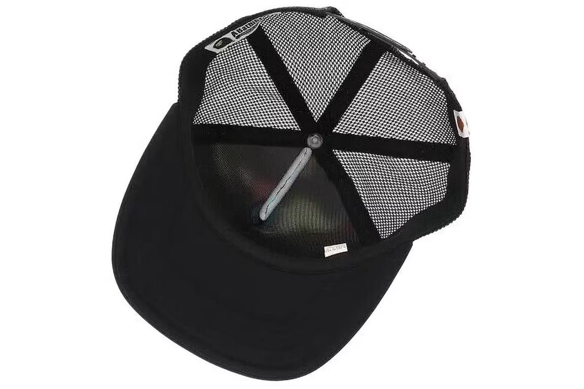 BAPE A Bathing Ape Multi Camo NYC Logo Mesh Cap