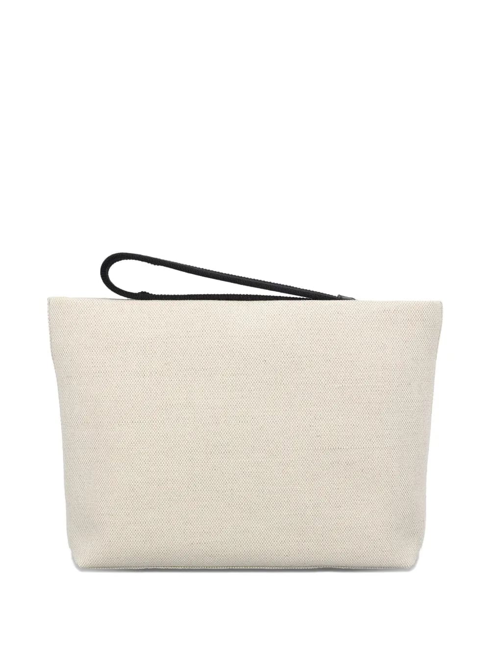 logo-tape clutch bag