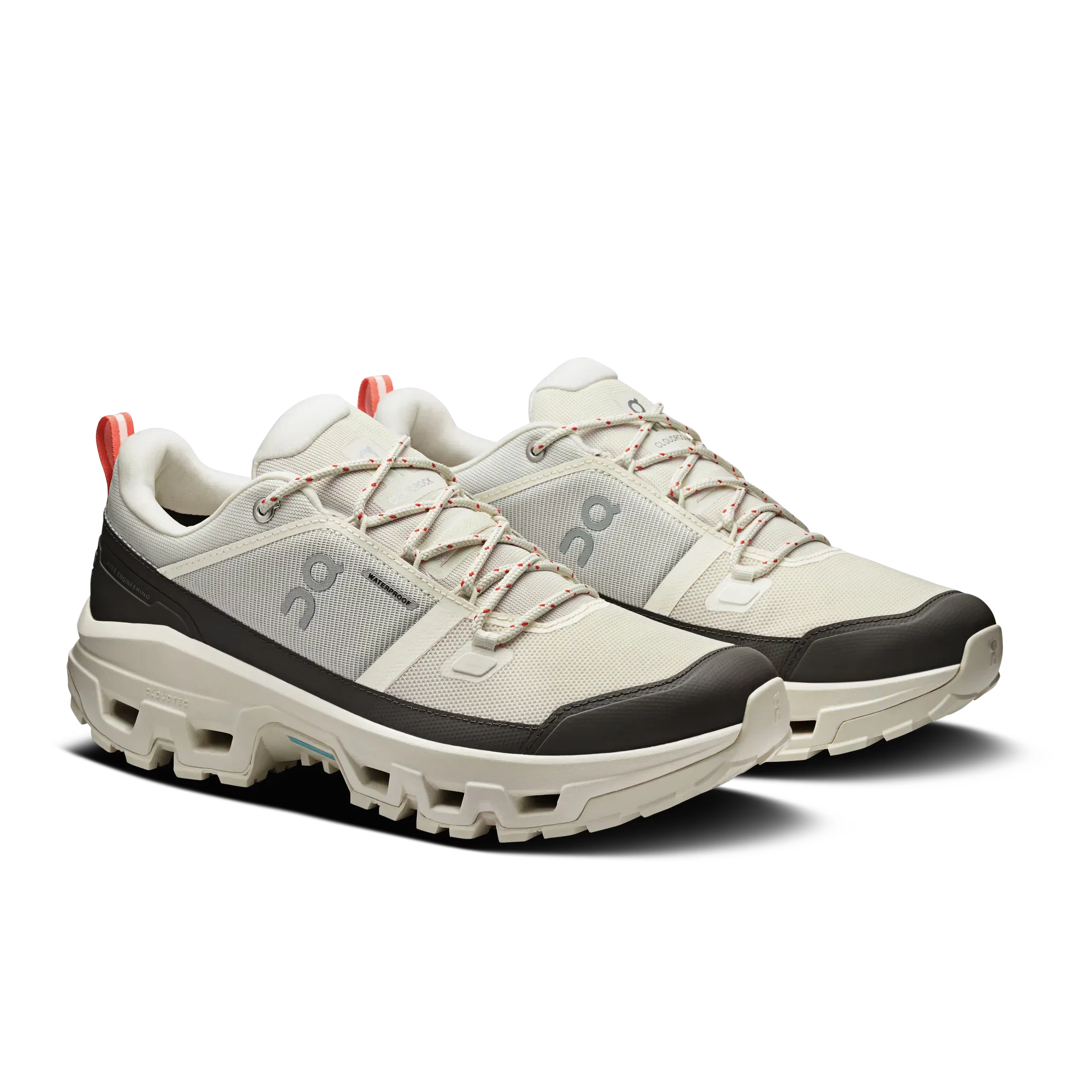 On Running Cloudrock Low Waterproof Ivory