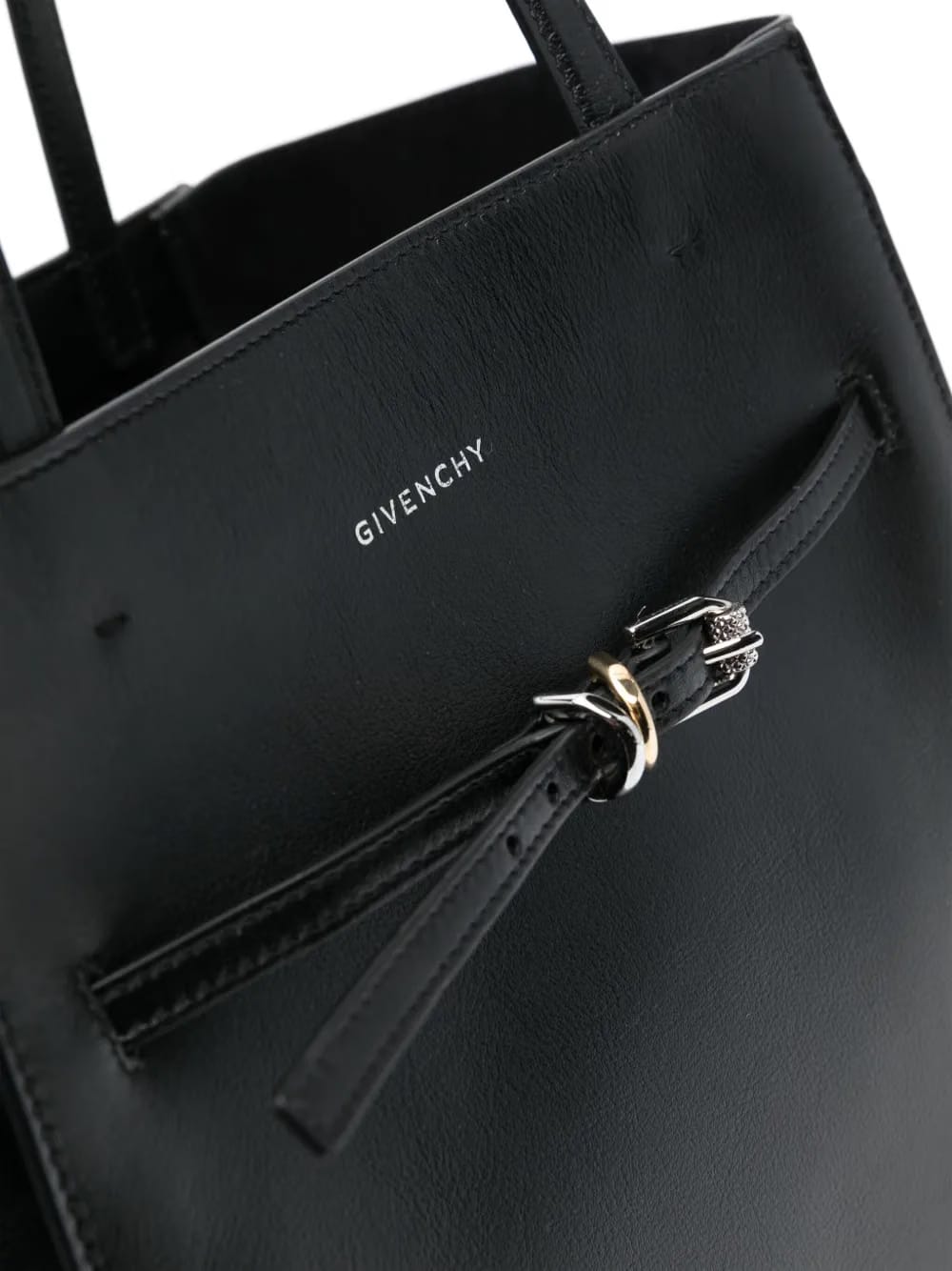 medium Voyou leather tote bag