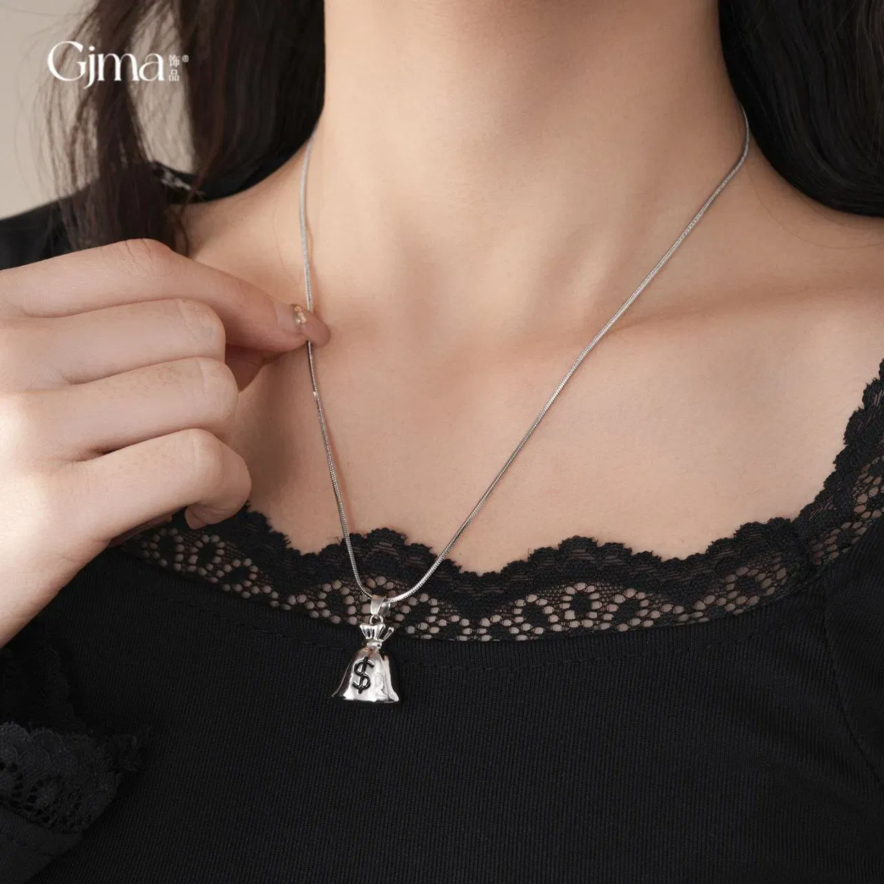 Money Bag $ Necklace