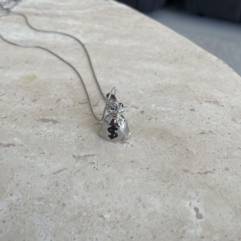 Money Bag $ Necklace
