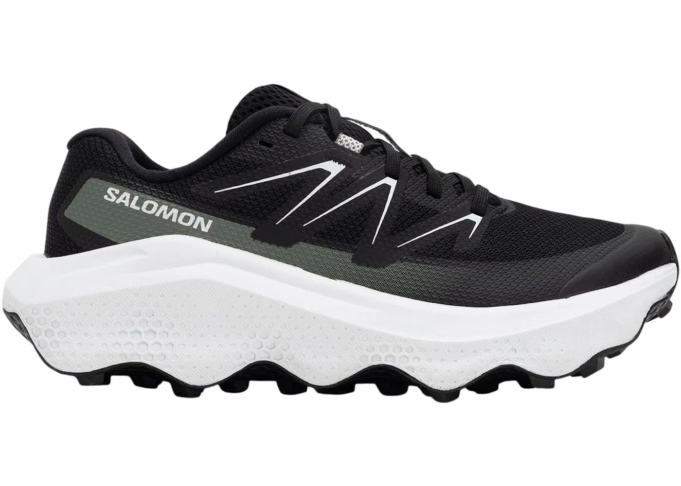 Salomon Ultra Flow 2 Black White Agave Green Womens
