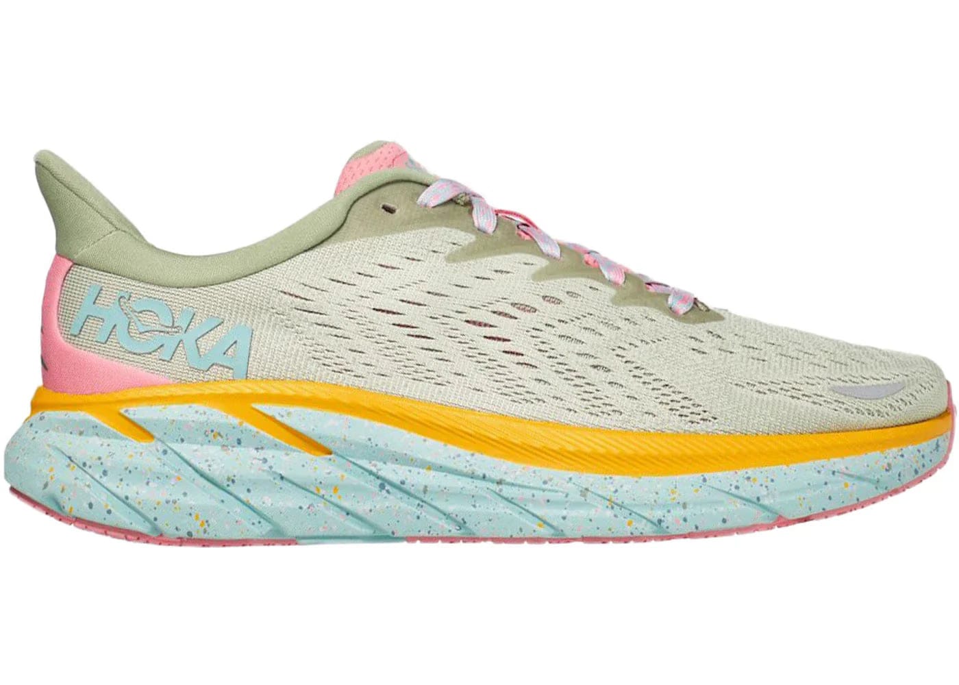 Hoka One One Movement Clifton 8 Free People Seaweed Womens