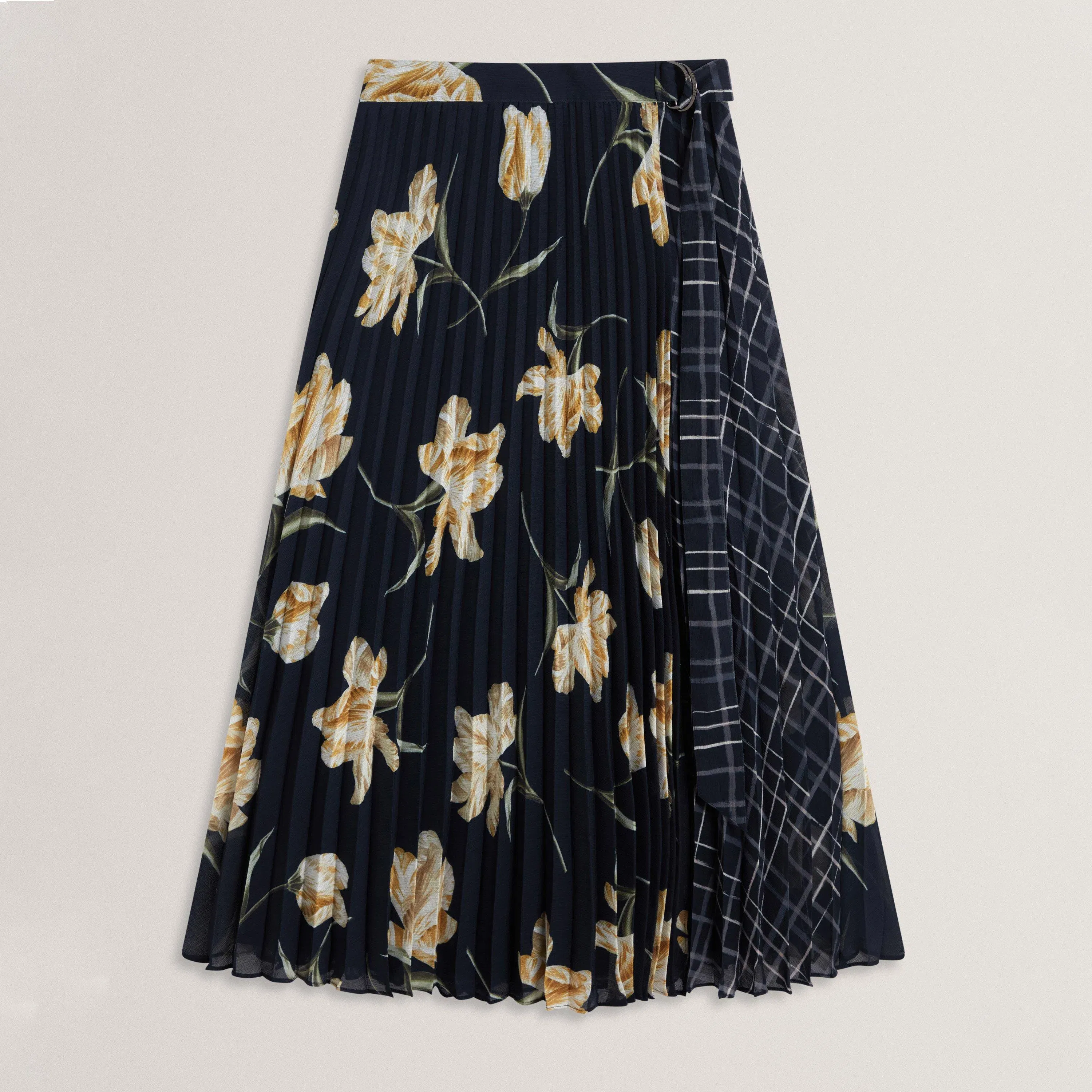Print Midi Skirt