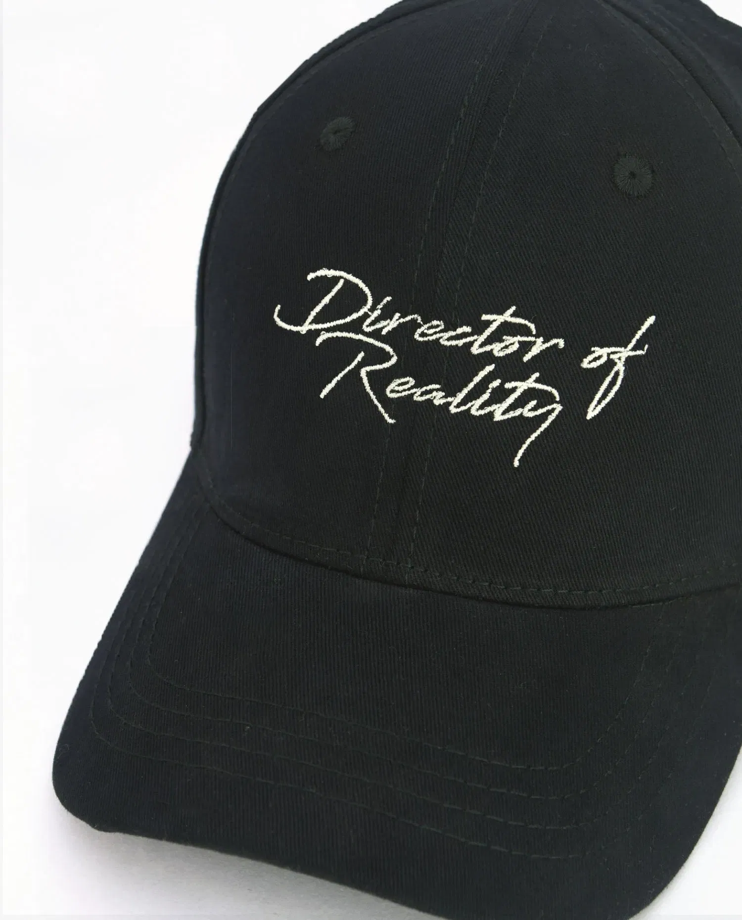 Director of Reality // Black Baseball Cap