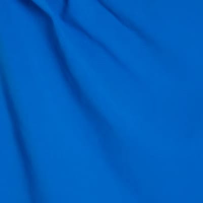 Blue Sleeveless Slash Neck Top