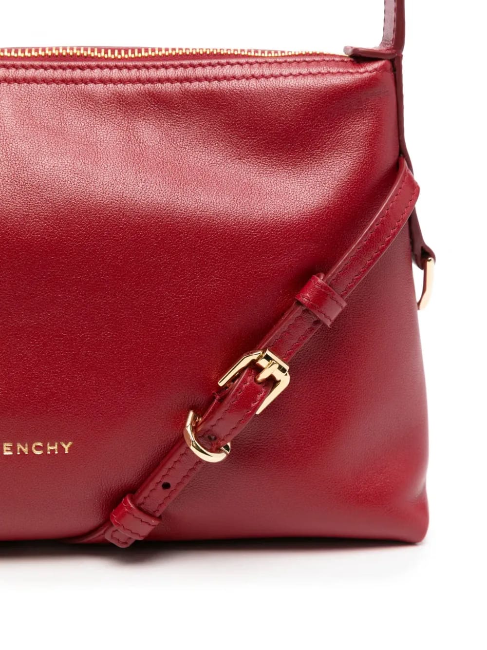 mini Voyou buckle-detail leather tote bag