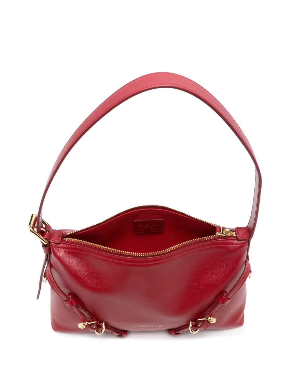 mini Voyou buckle-detail leather tote bag
