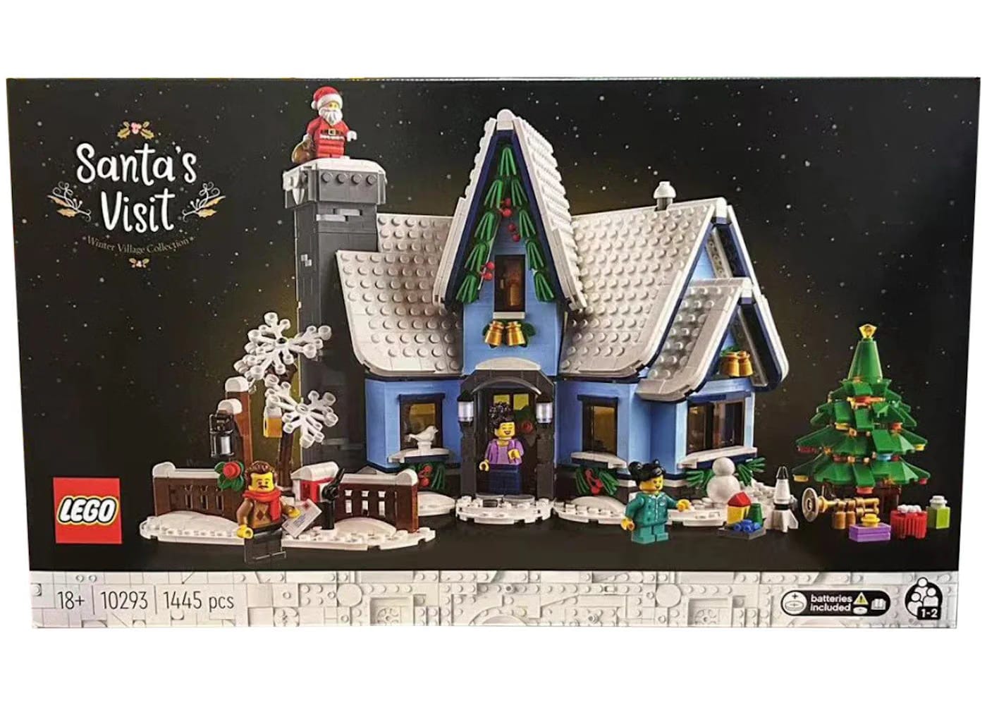 Lego Santas Visit Winter Village Set 10293