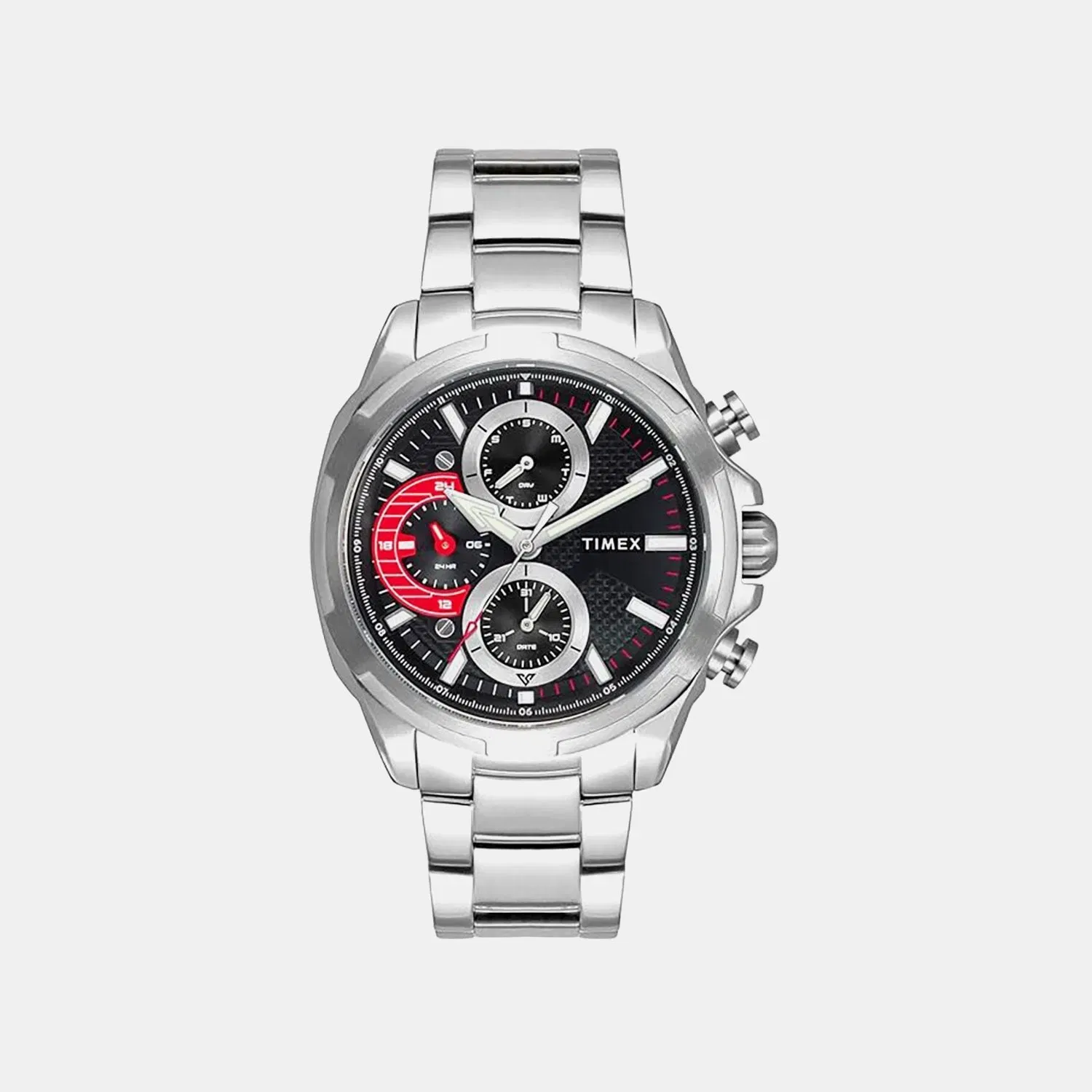 Timex Vector Men Quartz Dial Multi-Function Stainless Steel Watch Tweg25000