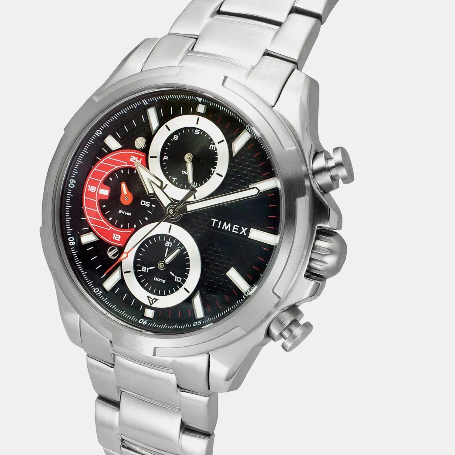 Timex Vector Men Quartz Dial Multi-Function Stainless Steel Watch Tweg25000