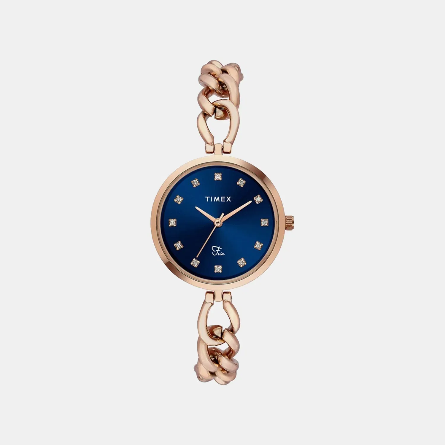 Timex Fria Women Quartz Dial Analog Brass Watch Twel23802
